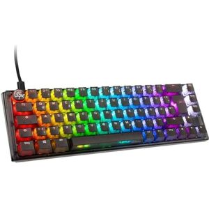 Ducky One 3 Aura Black SF Gaming Tastatur, RGB LED - MX-Blue (DE, Kabelgebunden), Tastatur, Schwarz Ducky One 3 Aura Black SF Gaming Tastatur, RGB LED - MX-Blue (DE, Kabelgebunden), Tastatur, Schwarz