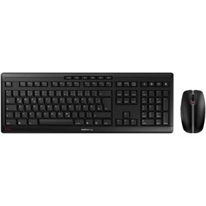 CHERRY Stream Desktop Recharge Tastatur RF Wireless AZERTY Belgisch (BE, Kabelgebunden, Kabellos), Tastatur, Schwarz CHERRY Stream Desktop Recharge Tastatur RF Wireless AZERTY Belgisch (BE, Kabelgebunden, Kabellos), Tastatur, Schwarz