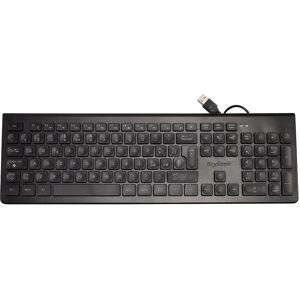 KeySonic KSK-8006MU-B (IT) (IT, Kabelgebunden), Tastatur, Schwarz KeySonic KSK-8006MU-B (IT) (IT, Kabelgebunden), Tastatur, Schwarz