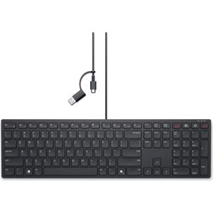 Dell Wired Collaboration Keyboard - KB52 (FR, Kabelgebunden), Tastatur, Schwarz Dell Wired Collaboration Keyboard - KB52 (FR, Kabelgebunden), Tastatur, Schwarz