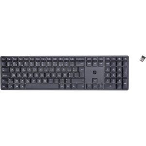 HP 450 Programmable Wireless Keyboard (Belgisch) (Ohne Tastaturlayout, Kabellos), Tastatur, Schwarz HP 450 Programmable Wireless Keyboard (Belgisch) (Ohne Tastaturlayout, Kabellos), Tastatur, Schwarz