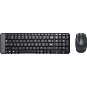 Logitech MK220 (FR, Kabellos), Tastatur, Schwarz Logitech MK220 (FR, Kabellos), Tastatur, Schwarz