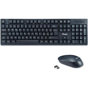 Equip Kabellose Kombi Keyboard+Mouse, schwarz, italienisch (IT, Kabellos), Tastatur, Schwarz Equip Kabellose Kombi Keyboard+Mouse, schwarz, italienisch (IT, Kabellos), Tastatur, Schwarz