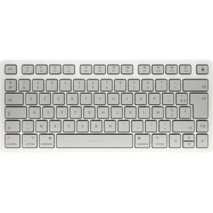 CHERRY KW 7100 MINI BT FOR MAC / FR / MOONLIGHT/WHITE (FR, Kabellos), Tastatur, Weiss CHERRY KW 7100 MINI BT FOR MAC / FR / MOONLIGHT/WHITE (FR, Kabellos), Tastatur, Weiss