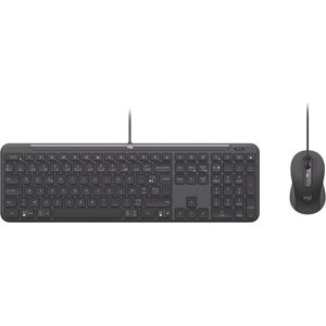 Logitech Wired Combo Mk620 For Business (FR, Kabelgebunden), Tastatur, Grau Logitech Wired Combo Mk620 For Business (FR, Kabelgebunden), Tastatur, Grau
