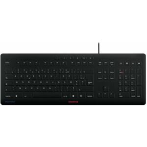 CHERRY TAS STREAM PROTECT KEYBOARD Corded FR-Layout schwarz (FR, Kabelgebunden), Tastatur, Schwarz CHERRY TAS STREAM PROTECT KEYBOARD Corded FR-Layout schwarz (FR, Kabelgebunden), Tastatur, Schwarz