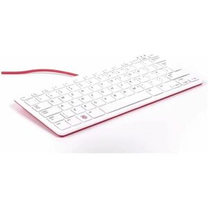 Raspberry Pi Raspberry Pi AZERTY Rot Weiß Tastatur - Tastatur Raspberry Pi Raspberry Pi AZERTY Rot Weiß Tastatur - Tastatur