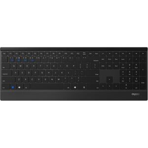 Rapoo 9500M (DE, Kabellos), Tastatur, Schwarz Rapoo 9500M (DE, Kabellos), Tastatur, Schwarz