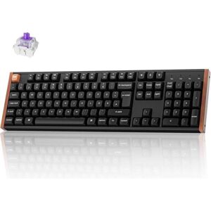 Keychron K10 HE (DE, Kabelgebunden, Kabellos), Tastatur, Schwarz Keychron K10 HE (DE, Kabelgebunden, Kabellos), Tastatur, Schwarz