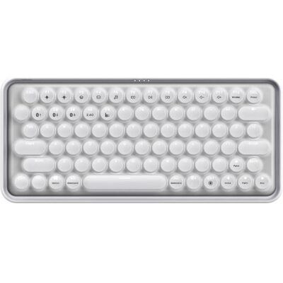 Rapoo Ralemo Pre 5 weiss / kabellose Multi-Mode-Tastatur / BT 2,4 GHz / integrierter Akku (DE, Kabellos), Tastatur, Weiss Rapoo Ralemo Pre 5 weiss / kabellose Multi-Mode-Tastatur / BT 2,4 GHz / integrierter Akku (DE, Kabellos), Tastatur, Weiss
