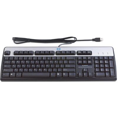 HP Keyboard Standard 2004 (IT, Kabelgebunden), Tastatur, Silber HP Keyboard Standard 2004 (IT, Kabelgebunden), Tastatur, Silber