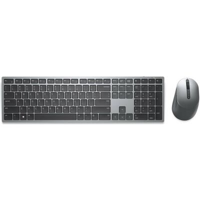 Dell Supp Premier Multi-Dev Wireless Kbd and (IT, Kabellos), Tastatur, Grau Dell Supp Premier Multi-Dev Wireless Kbd and (IT, Kabellos), Tastatur, Grau