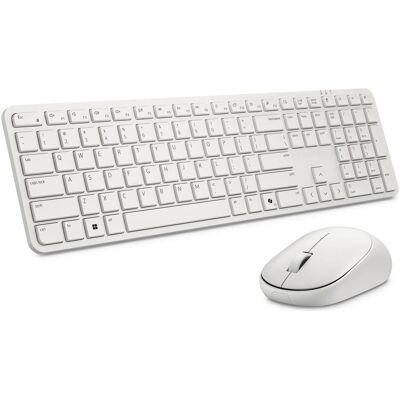 Dell CLSO.KM526-LT-FR Pro 5 - KM526 - Pack Clavier Souris sans fil noir français (AZERTY) Piles. (FR, Kabellos), Tastatur, Weiss, Schwarz Dell CLSO.KM526-LT-FR Pro 5 - KM526 - Pack Clavier Souris sans fil noir français (AZERTY) Piles. (FR, Kabellos), Tastatur, Weiss, Schwarz