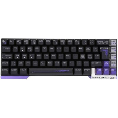 Varmilo VYU68 Victory Hall Effect 65% Mechanische Gaming Tastatur (DE, Kabelgebunden), Tastatur, Violett Varmilo VYU68 Victory Hall Effect 65% Mechanische Gaming Tastatur (DE, Kabelgebunden), Tastatur, Violett