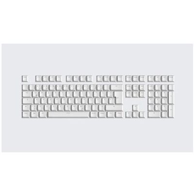 Wooting PBT Keycaps - German (ISO) - Just White - Keycaps - Tysk - Hvid, Keycaps, Weiss Wooting PBT Keycaps - German (ISO) - Just White - Keycaps - Tysk - Hvid, Keycaps, Weiss