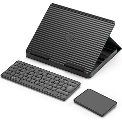 Logitech Casa Pop-Up Desk (FR, Kabellos), Tastatur, Schwarz, Grau Logitech Casa Pop-Up Desk (FR, Kabellos), Tastatur, Schwarz, Grau