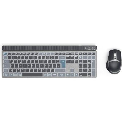 Hama Schwarzes Multi-Device-Tastatur- und Mausset (DE, Kabellos), Tastatur, Schwarz Hama Schwarzes Multi-Device-Tastatur- und Mausset (DE, Kabellos), Tastatur, Schwarz