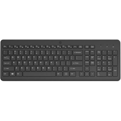 HP 225 Wireless Keyboard (DE, Kabellos), Tastatur, Schwarz HP 225 Wireless Keyboard (DE, Kabellos), Tastatur, Schwarz