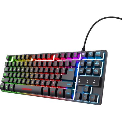 Trust GXT 833 Thado (NL, Kabelgebunden), Tastatur, Schwarz Trust GXT 833 Thado (NL, Kabelgebunden), Tastatur, Schwarz