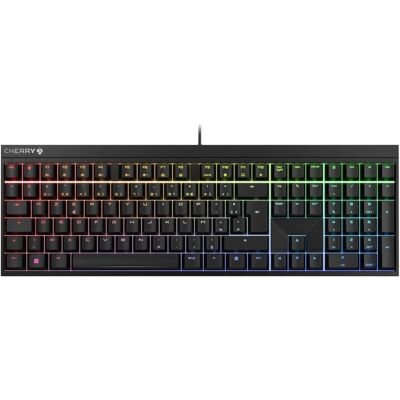 CHERRY MX 2.0S RGB (FR, Kabelgebunden), Tastatur, Schwarz CHERRY MX 2.0S RGB (FR, Kabelgebunden), Tastatur, Schwarz