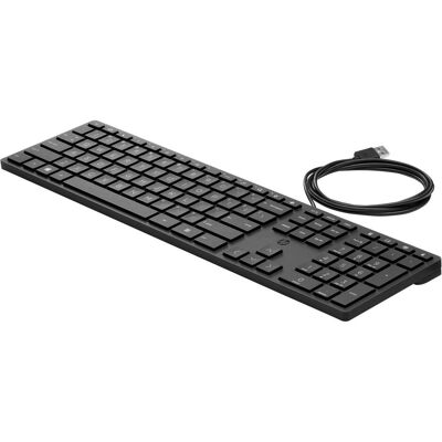 HP 320K-Tastatur für Desktop-PC, kabelgebunden (FR, Kabelgebunden), Tastatur, Schwarz HP 320K-Tastatur für Desktop-PC, kabelgebunden (FR, Kabelgebunden), Tastatur, Schwarz