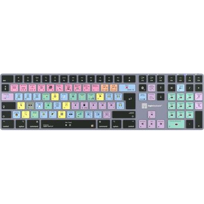 Logickeyboard Apple Final Cut Pro X Titan (DE, Kabellos), Tastatur, Grau Logickeyboard Apple Final Cut Pro X Titan (DE, Kabellos), Tastatur, Grau