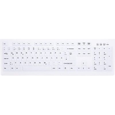 Active Key MTA AK-C8100 Wireless DE-Layout mit Schutzart IP68 (DE, Kabelgebunden), Tastatur, Weiss Active Key MTA AK-C8100 Wireless DE-Layout mit Schutzart IP68 (DE, Kabelgebunden), Tastatur, Weiss