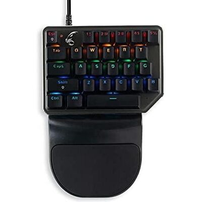 MediaRange MRGS100 (DE, Kabelgebunden), Tastatur, Schwarz, Silber MediaRange MRGS100 (DE, Kabelgebunden), Tastatur, Schwarz, Silber