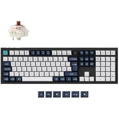 Keychron Q6 Max (DE, Kabelgebunden, Kabellos), Tastatur, Weiss, Schwarz, Mehrfarbig Keychron Q6 Max (DE, Kabelgebunden, Kabellos), Tastatur, Weiss, Schwarz, Mehrfarbig