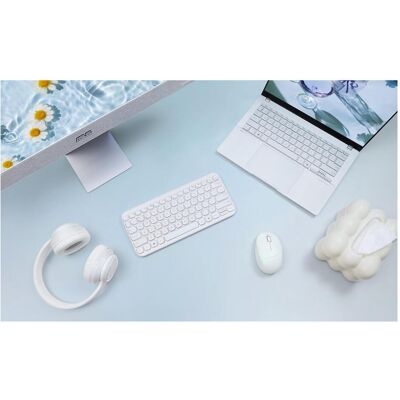 Asus KW100 KEYBOARD/WH/GE/81 (DE, Kabellos), Tastatur, Weiss Asus KW100 KEYBOARD/WH/GE/81 (DE, Kabellos), Tastatur, Weiss