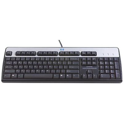 HP Tastatur USB Italien (IT, Kabelgebunden), Tastatur, Silber HP Tastatur USB Italien (IT, Kabelgebunden), Tastatur, Silber