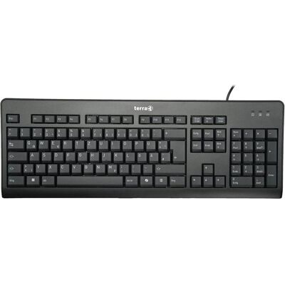 Wortmann TERRA Keyboard 1500 Corded (DE) USB black Copilot (DE, Kabelgebunden), Tastatur, Schwarz Wortmann TERRA Keyboard 1500 Corded (DE) USB black Copilot (DE, Kabelgebunden), Tastatur, Schwarz