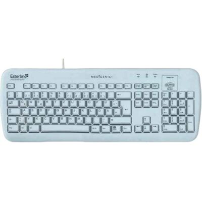 Medigenic Tastatur Essential USB & PS2 Medical Safety german (DE, Kabelgebunden), Tastatur, Weiss Medigenic Tastatur Essential USB & PS2 Medical Safety german (DE, Kabelgebunden), Tastatur, Weiss