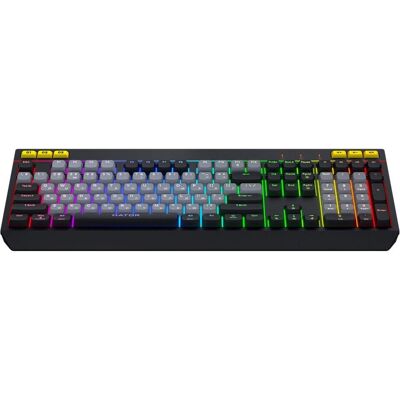 Hator Tastiera Icefall, Maus + Tastatur Zubehör, Schwarz, Weiss, Mehrfarbig Hator Tastiera Icefall, Maus + Tastatur Zubehör, Schwarz, Weiss, Mehrfarbig