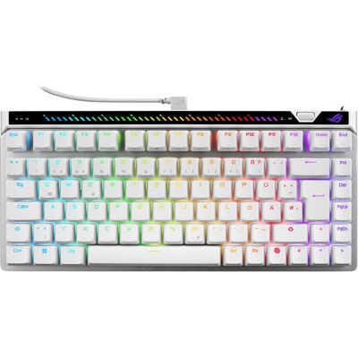Asus Tastatur Rog Falchion Ace 75 He Wht (DE, Kabelgebunden), Tastatur, Weiss Asus Tastatur Rog Falchion Ace 75 He Wht (DE, Kabelgebunden), Tastatur, Weiss
