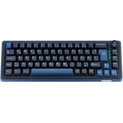Ducky OK-M 65 Gaming-Tastatur, 65%, Hot-Swap-fähig, RGB, ISO - KTT Tactile (DE, Kabelgebunden, Kabellos), Tastatur, Schwarz Ducky OK-M 65 Gaming-Tastatur, 65%, Hot-Swap-fähig, RGB, ISO - KTT Tactile (DE, Kabelgebunden, Kabellos), Tastatur, Schwarz