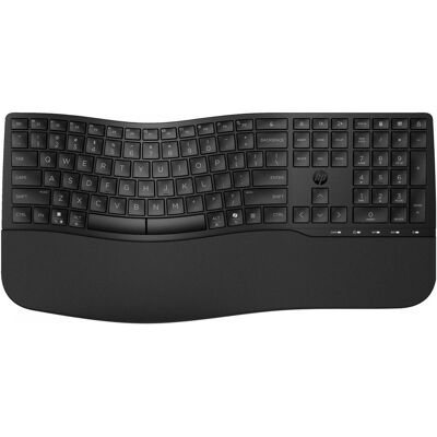 HP 685 Comfort Dual-Mode Keyboard, Volle Grösse (100%), Kabellos, RF Wireless + Bluetooth, Membran Ke (DE, Kabellos), Tastatur, Schwarz HP 685 Comfort Dual-Mode Keyboard, Volle Grösse (100%), Kabellos, RF Wireless + Bluetooth, Membran Ke (DE, Kabellos), Tastatur, Schwarz