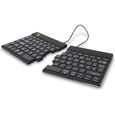 R-Go Tools R-Go Split Break Ergonomic Keyboard Azerty (Fr) Bluetooth B (FR, Kabellos), Tastatur, Schwarz R-Go Tools R-Go Split Break Ergonomic Keyboard Azerty (Fr) Bluetooth B (FR, Kabellos), Tastatur, Schwarz