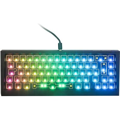 Ducky Outlaw 65 Gaming Tastatur, Barebone - schwarz (ANSI) (Barebone, Kabelgebunden), Tastatur, Schwarz Ducky Outlaw 65 Gaming Tastatur, Barebone - schwarz (ANSI) (Barebone, Kabelgebunden), Tastatur, Schwarz