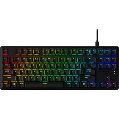 HP HyperX Alloy Origins Core PBT HX Red Gaming Keyboard (DE), Tastatur, Schwarz HP HyperX Alloy Origins Core PBT HX Red Gaming Keyboard (DE), Tastatur, Schwarz