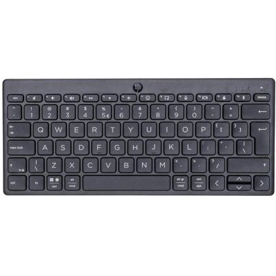 HP 350 BLK Compact Multi-Devic (DE, Kabellos), Tastatur, Schwarz HP 350 BLK Compact Multi-Devic (DE, Kabellos), Tastatur, Schwarz