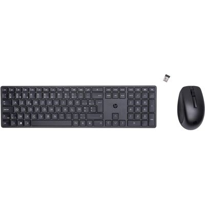 HP 650 Wireless Keyboard and Mouse Combo (BE, Kabellos), Tastatur, Schwarz HP 650 Wireless Keyboard and Mouse Combo (BE, Kabellos), Tastatur, Schwarz