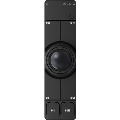 Keychron Nape Pro Wireless Trackball-Maus, schwarz, Maus + Tastatur Zubehör, Schwarz Keychron Nape Pro Wireless Trackball-Maus, schwarz, Maus + Tastatur Zubehör, Schwarz