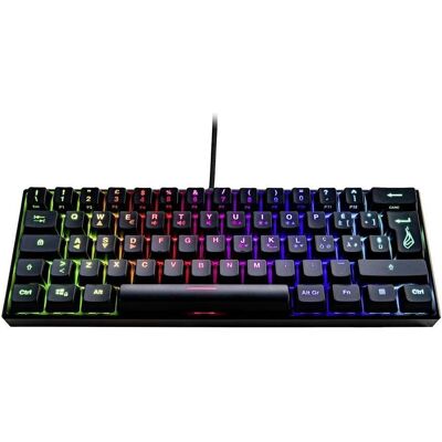 SureFire Gaming KingPin M1 Kabelgebunden, USB Gaming-Tastatur Beleuchtet, Multimediatasten Italieni (IT, Kabelgebunden), Tastatur, Schwarz SureFire Gaming KingPin M1 Kabelgebunden, USB Gaming-Tastatur Beleuchtet, Multimediatasten Italieni (IT, Kabelgebunden), Tastatur, Schwarz