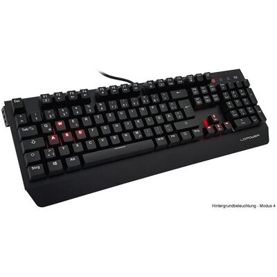 LC-Power LC-KEY-MECH-1 (DE, Kabelgebunden), Tastatur, Schwarz LC-Power LC-KEY-MECH-1 (DE, Kabelgebunden), Tastatur, Schwarz