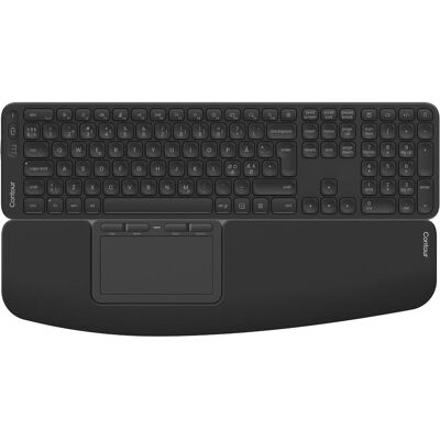 Contour Touch & Balance Full-Size Keyb (Skandinavisch, Kabellos), Tastatur, Schwarz Contour Touch & Balance Full-Size Keyb (Skandinavisch, Kabellos), Tastatur, Schwarz