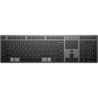 HP 720 Dual-Mode Rechargeable Wireless Keyboard-GR (P) (DE, Kabellos), Tastatur, Schwarz HP 720 Dual-Mode Rechargeable Wireless Keyboard-GR (P) (DE, Kabellos), Tastatur, Schwarz