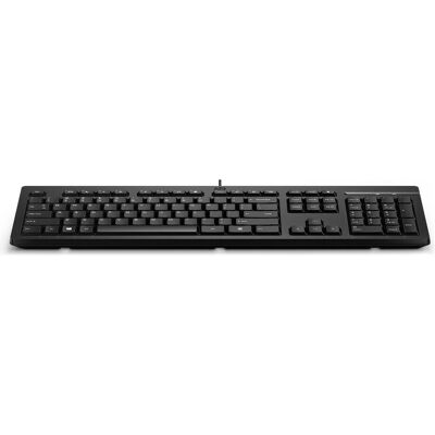 HP 125 USB Wired Keyboard Used (DE, Kabelgebunden), Tastatur, Schwarz HP 125 USB Wired Keyboard Used (DE, Kabelgebunden), Tastatur, Schwarz