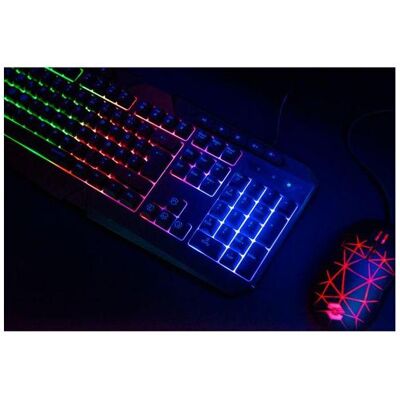 Speedlink LUDICIUM RGB Rainbow Gaming Keyboard, black (DE, Kabelgebunden), Tastatur, Schwarz Speedlink LUDICIUM RGB Rainbow Gaming Keyboard, black (DE, Kabelgebunden), Tastatur, Schwarz