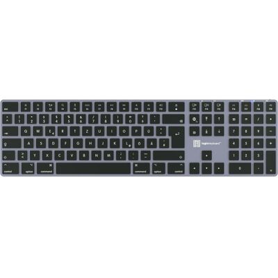 Logickeyboard Titan DE (Mac) (DE, Kabelgebunden), Tastatur Logickeyboard Titan DE (Mac) (DE, Kabelgebunden), Tastatur